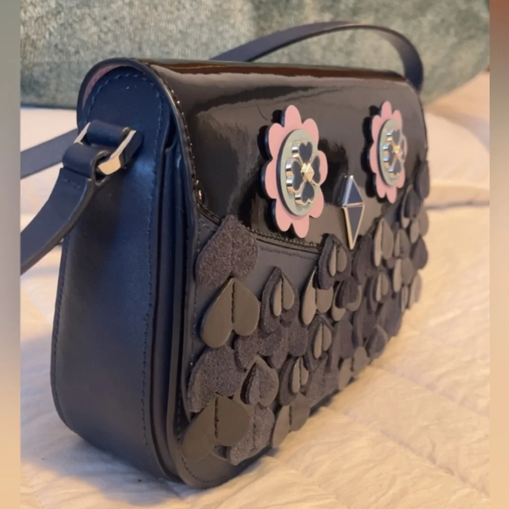 Kate Spade Owl Zibbi leather crossbody 🦉...NWOT‼️ - Picture 4 of 12